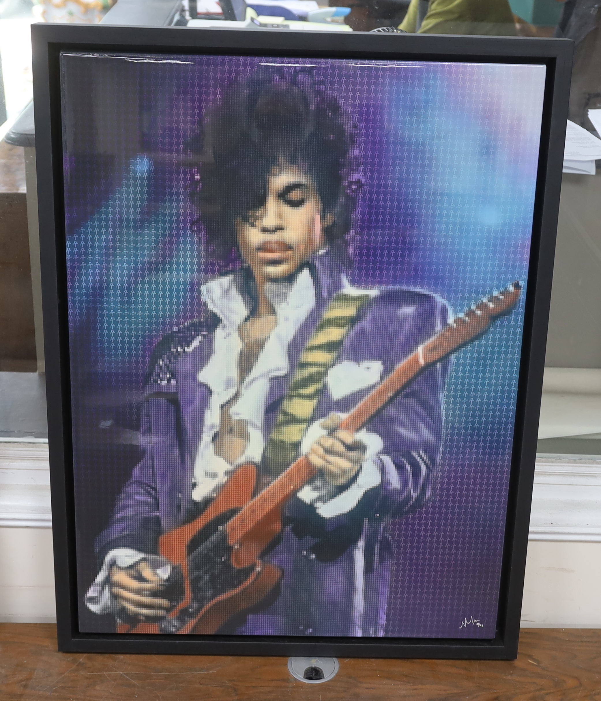 Nick Holdsworth (Modern British) 'When doves cry' signed limited edition print with certificate of authenticity, 96.5cm high x 71cm wide